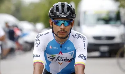 Edwin Ávila, ciclista colombiano.