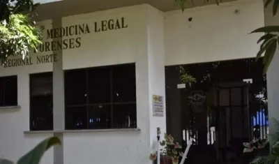 El cuerpo de la víctima fue llevado a Medicina Legal, en Barranquilla. 