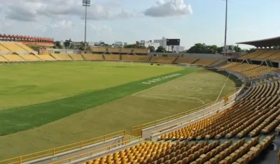 Estadio Jaime Morón de Cartagena. 