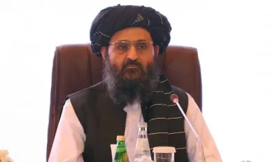 El mulá Abdul Ghani Baradar Akhund, cofundador de los talibanes.