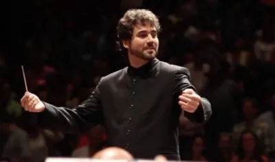 Juan Camilo Toro, nuevo director de la Orquesta Sinfónica Juvenil del colegio Alemán.