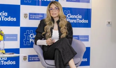  Ana María Aljure, viceministra de Talento y Apropiación Social del Conocimiento de Minciencias.
