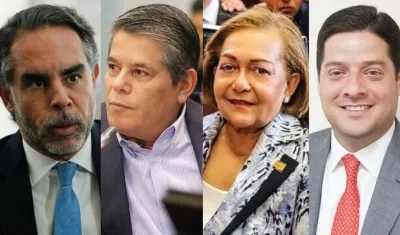Benedetti,  Zabaraín, Galvis y Gómez.