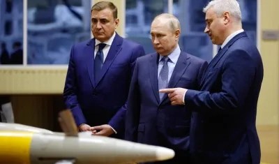 Vladimir Putin, presidente de Rusia, en imagen de archivo.