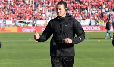 Wilmar Roldán, árbitro colombiano,.