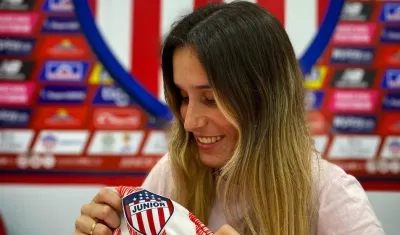 La jugadora Daniela Montoya.