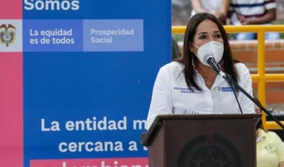 La directoradel DPS, Susana Correa Borrero, informó que la inversión en obras finalizadas supera los 156.604 millones de pesos.