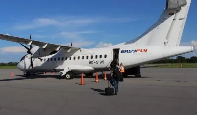Las rutas, serán operadas de forma directa, en aviones ATR42.