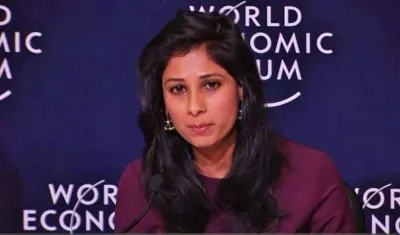 La jefe del Fondo, Gita Gopinath.