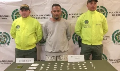 Jair Antonio Padilla Pérez capturado por la Policía. 