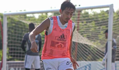 Fabián Sambueza, jugador argentino. 