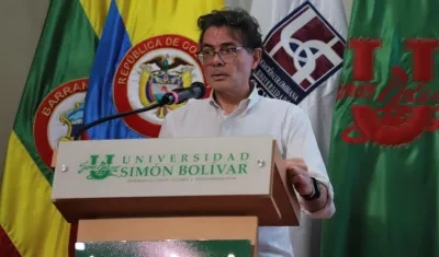 El Ministro de Educación, Alejandro Gaviria.
