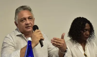 Rodolfo Bossio, gerente de los Juegos Panamericanos Barranquilla 2027. 