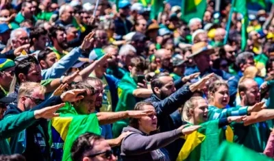Manifestaciones en Brasil. 
