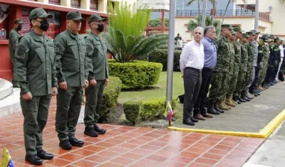 Fuerzas Militares de Colombia y Venezuela.