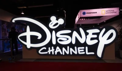 Disney Channel logo.