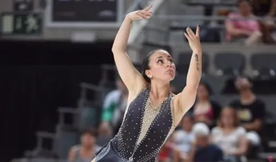 Carolina Otálora, patinadora fallecida. 