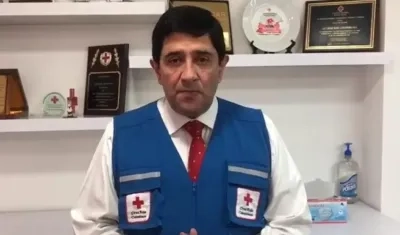 Francisco Moreno, director de la Cruz Roja Colombiana.