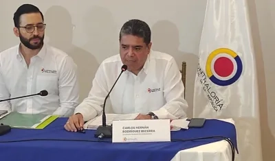 El Contralor General de la República, Carlos Hernán Rodríguez.