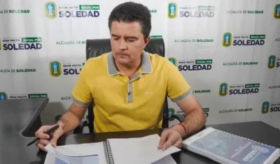 El Alcalde de Soledad, Rodolfo Ucrós.