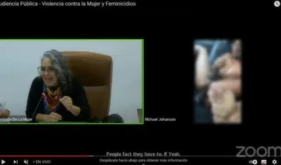 Imagen de la audiencia en la intervención de María José Pizarro 