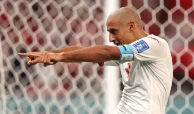 El capitán tunecino Wahbi Khazri marcó el único gol del partido.