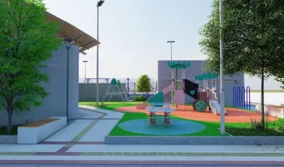 Diseño de 'Sacúdete el Parque' que deberá estar listo a mediados del 2023.