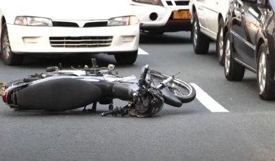 Los accidentes en motos registran un alto índice en el país.