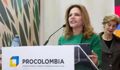 La presidenta de ProColombia, Flavia Santoro.