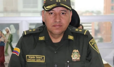 General Fernando Murillo, director de la Dijin.