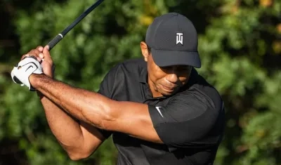 Tiger Woods, golfista norteamericano. 