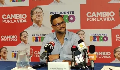 El abogado Miguel Ángel Del Río.