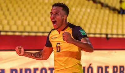 Byron Castillo, jugador ecuatoriano acusado de falsa nacionalidad. 
