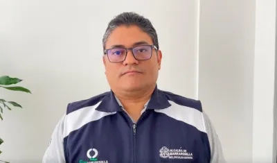 Humberto Mendoza, Secretario de Salud del Distrito de Barranquilla.