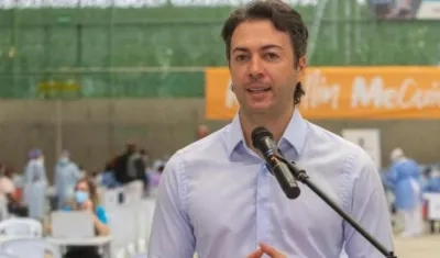El alcalde de Medellín, Daniel Quintero Calle.