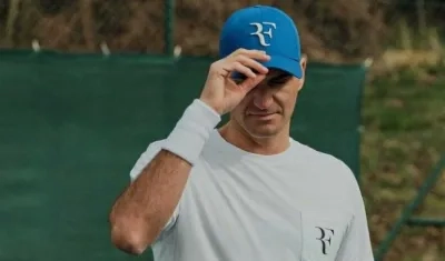 El tenista Roger Federer.