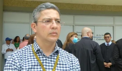 Justino Hernández, director seccional de Fiscalías.