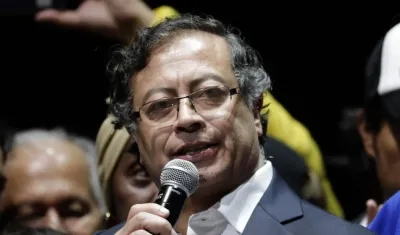 Presidente electo, Gustavo Petro.