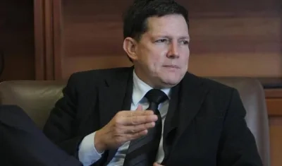 Wilson Ruiz, ministro de Justicia. 
