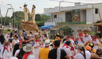 Festival de Gaitas en San Jacinto. 
