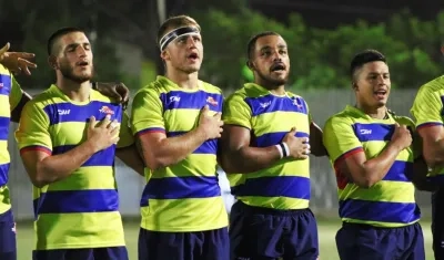 Jugadores de los Tucanes de Colombia. 