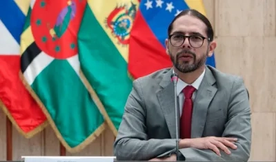 El ministro de Comunicación de Venezuela, Freddy Ñáñez.