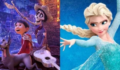 Películas 'Coco' y 'Frozen'.