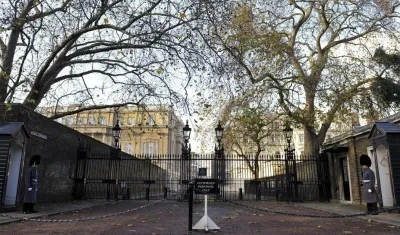 Clarence House, hasta ahora la residencia oficial del príncipe Carlos de Inglaterra, en el centro de Londres.