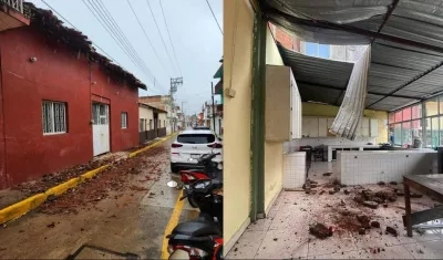 Primeras imágenes tras el terremoto en México. 