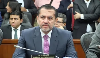 El senador colombiano Mario Castaño.