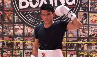 Luis Quiñones, boxeador fallecido. 