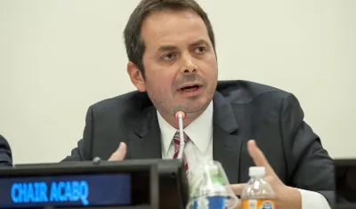 Carlos Ruiz Massieu, representante de Naciones Unidas en Colombia.