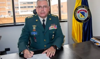 Mayor General Helder Giraldo.