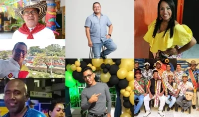 Directores de los desfiles del Carnaval de Barranquilla 2023.